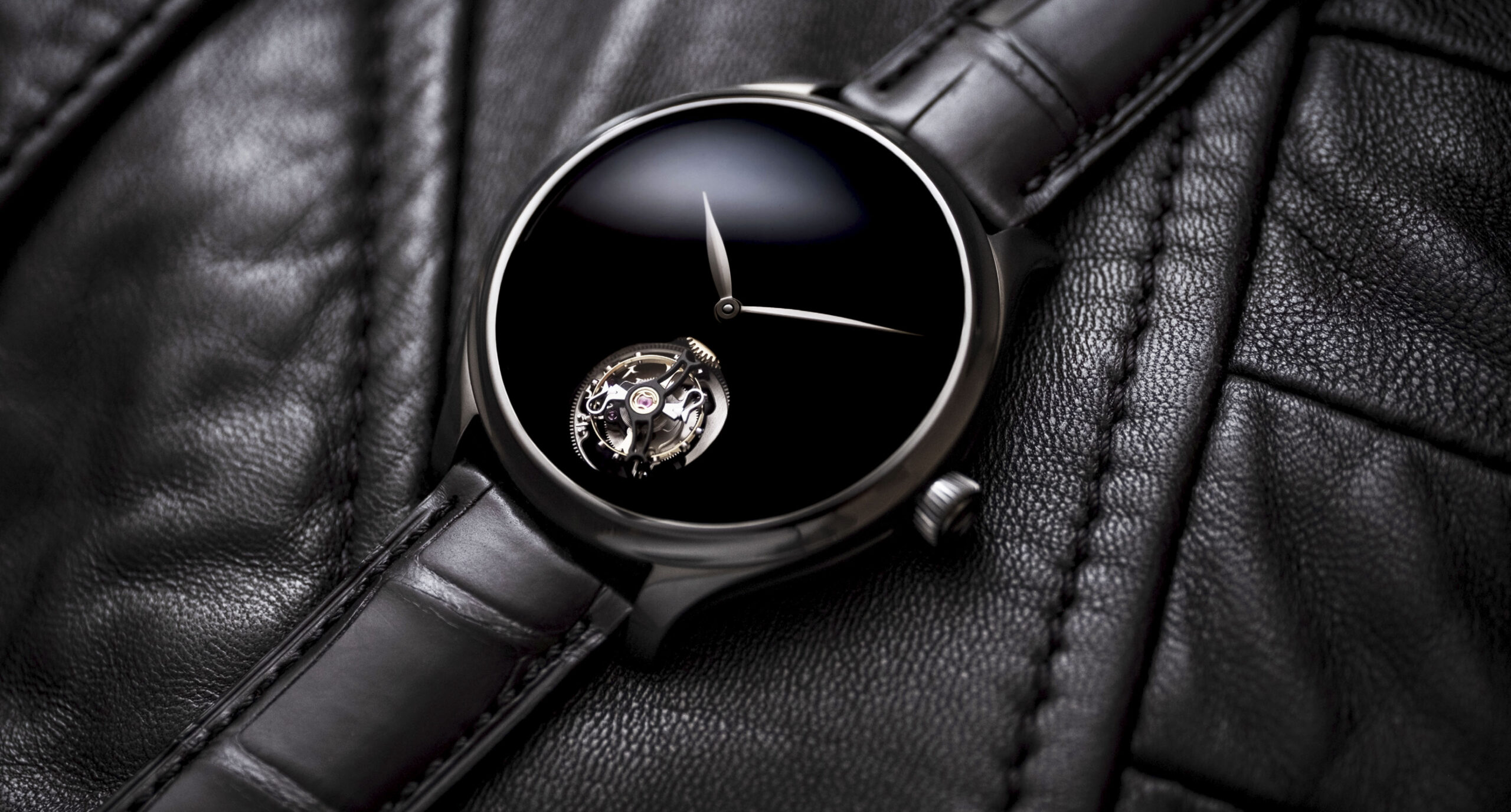 Introducing the H. Moser Vantablack Endeavour Tourbillon and Centre Seconds  Vantablack