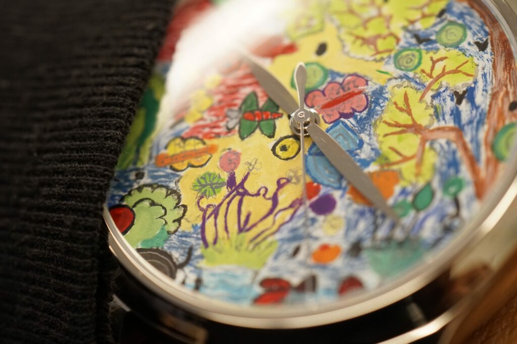 unique timepiece designed by children