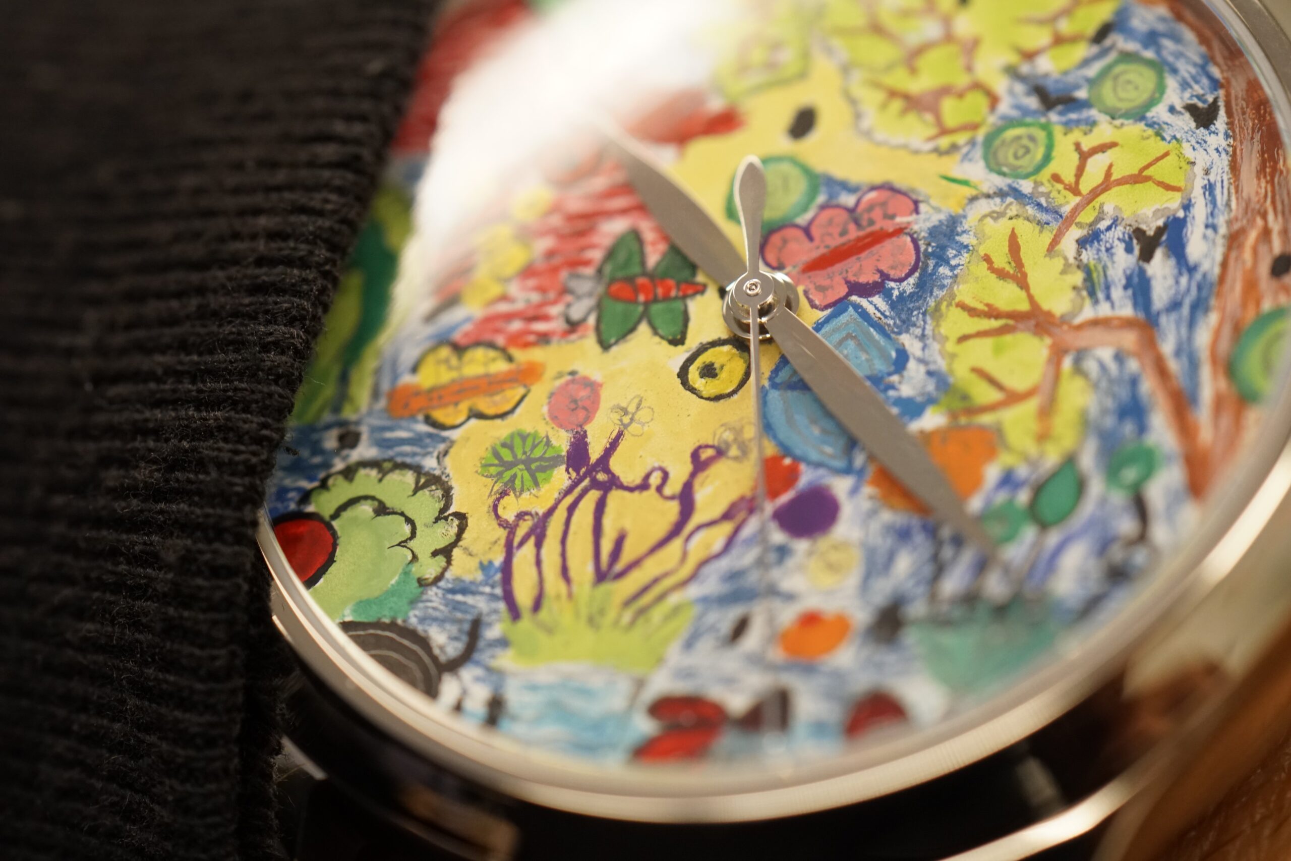 unique timepiece designed by children