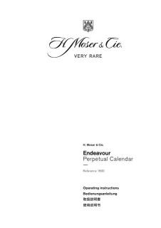 Endeavour Perpetual Calendar