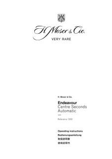 Endeavour Centre Seconds Automatic