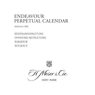 Endeavour Perpetual Calendar