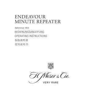 Endeavour Minute Repeater